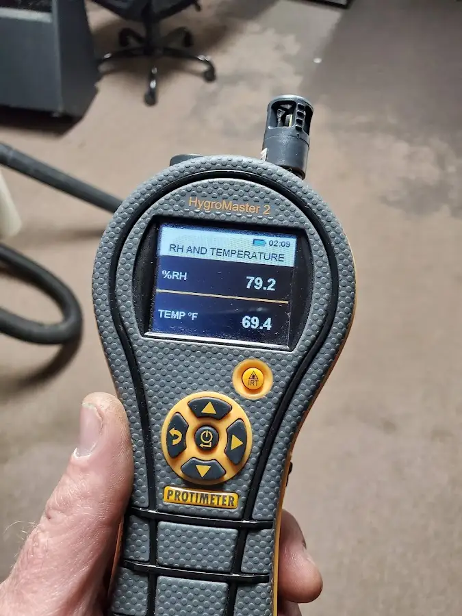 Moisture meter humidity assessment for Mold Remediation & Removal in Salem